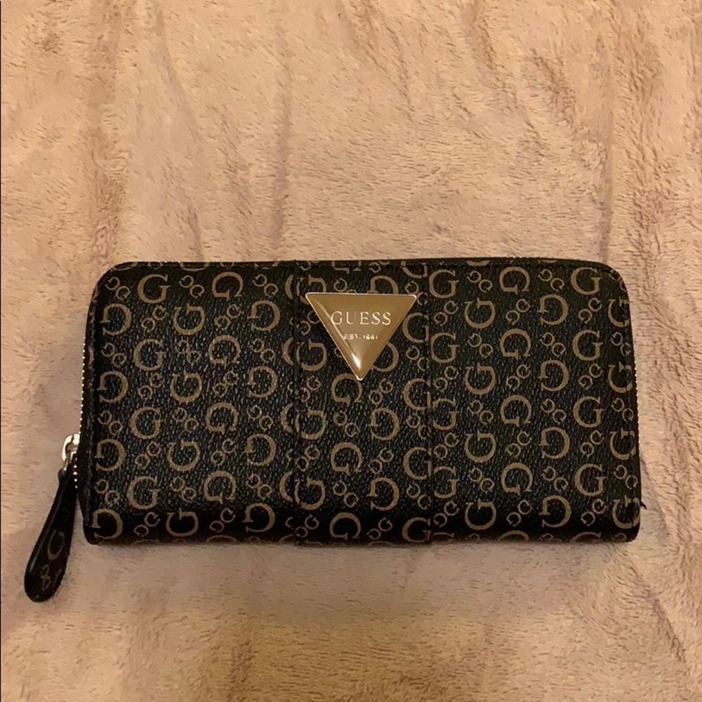 Monogram Guess Wallet